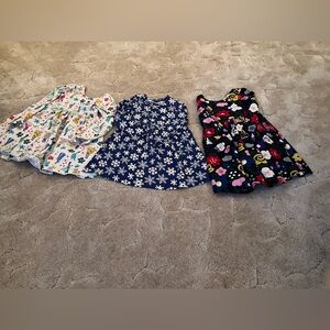 Lot dresses Disney and Hanna Anderson long sleeve 5T